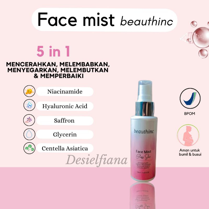 Face Mist Glass Skin Beauthinc