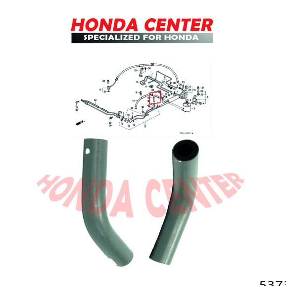 selang slang hose oil tank dari tabung minyak power stering steering selang return balik honda civic nova nouva lx grand 1988 1989 1990 1991 53733-SH3