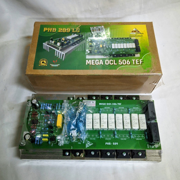 Kit Power MEGA OCL 506 TEF+TR FINAL+HEATSINK MONO CKJ