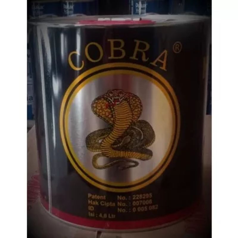 THINNER THINER  COBRA HITAM PENGENCER CAT TINER COBRA HITAM HIGH 5 liter