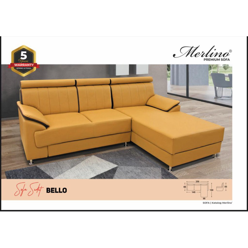 Sofa Sudut Merlino Premio