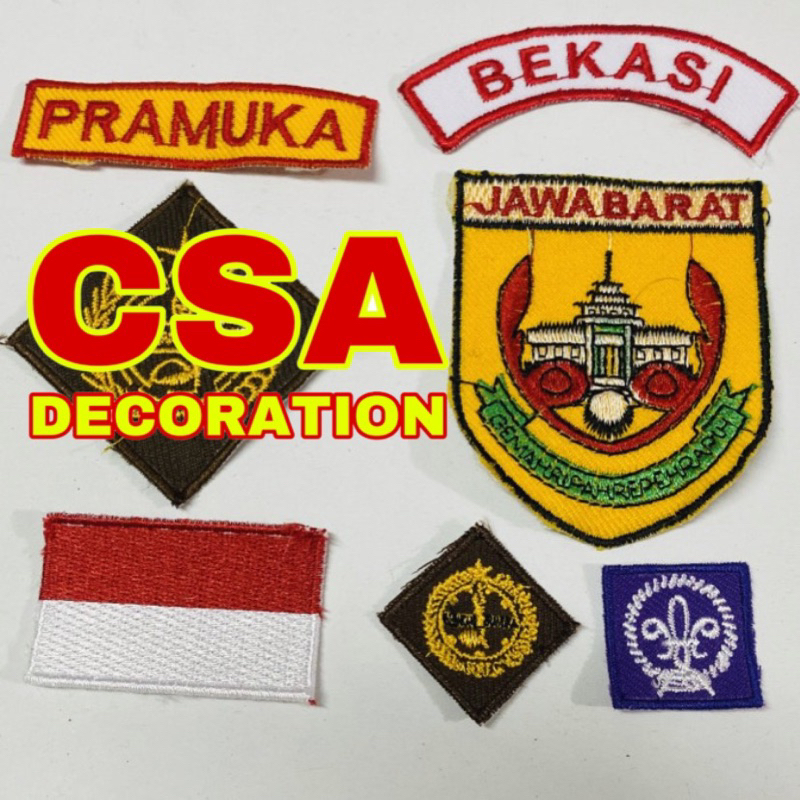 

ATRIBUT BADGE PRAMUKA PUTRA PUTRI BEKASI JAWA BARAT [ 1 SET ]