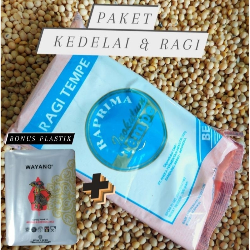

PAKET MEMBUAT TEMPE (3KG KEDELAI IMPORT & RAGI 200GRAM)