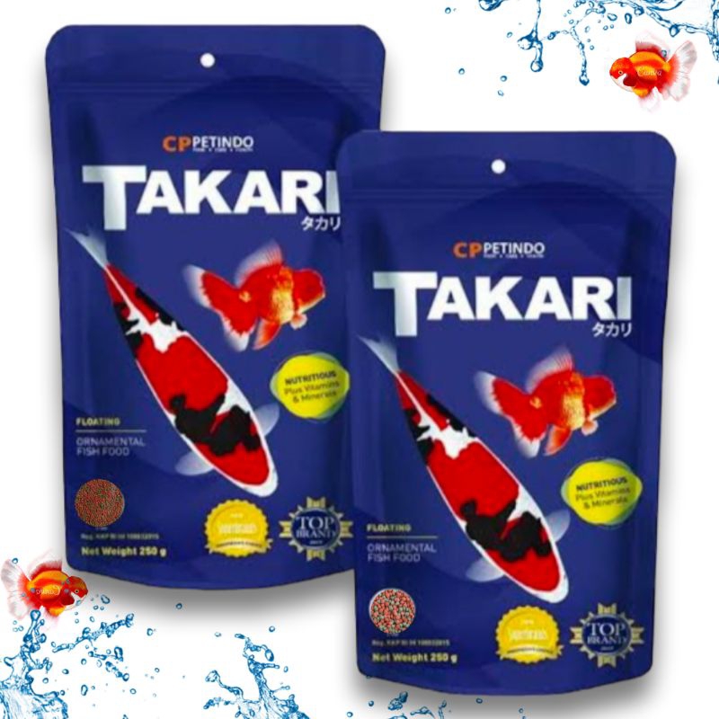 PROMO MURAH Makanan ikan hias TAKARI 250GR