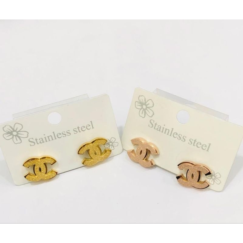 Fourfashion Anting Titanium Tusuk CHNL Premium AK022