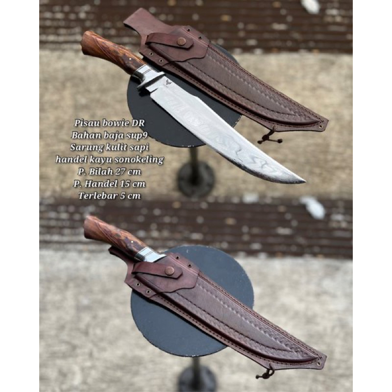 (Perlengkapan Survival) Pisau Bowie Tipe VD / Pisau Survival Jumbo Varian 2