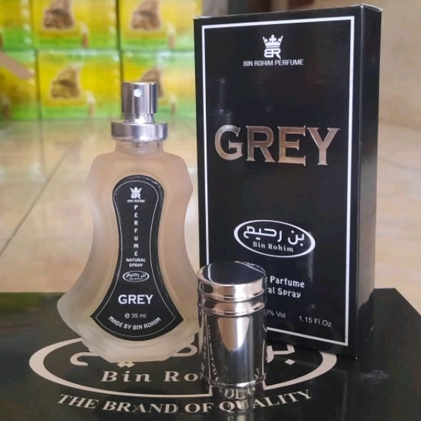 GREY Parfum Spray 35ml EDP Eau De Parfume Bin Rohim