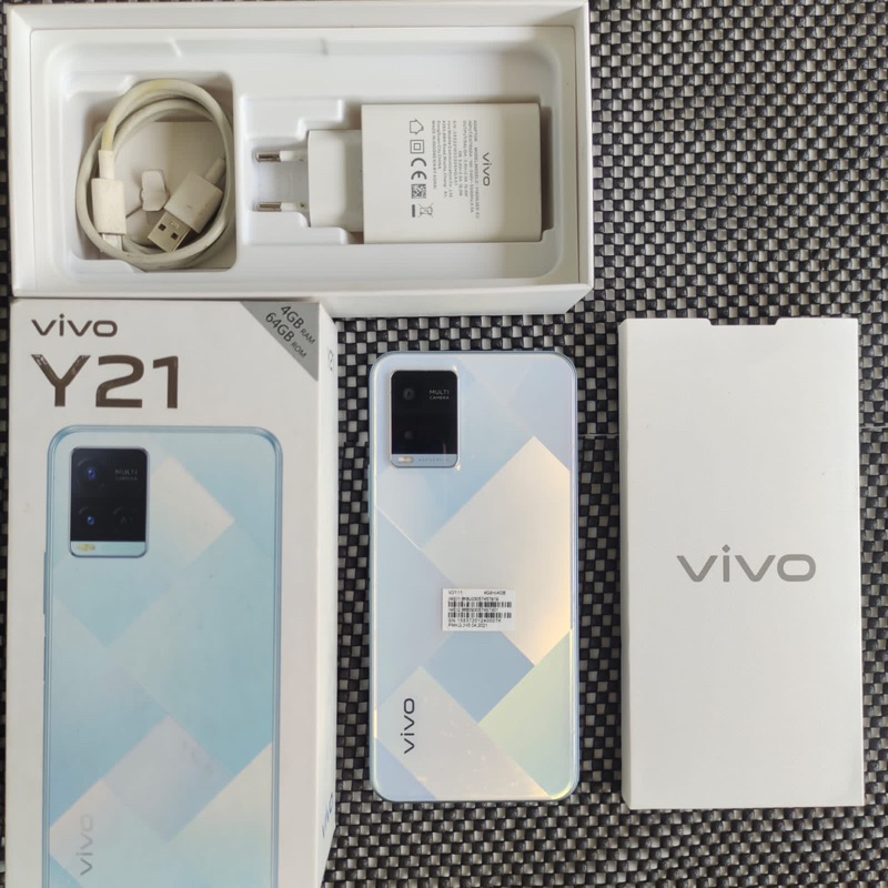 Vivo Y21 4/64 Second Fullset Ori