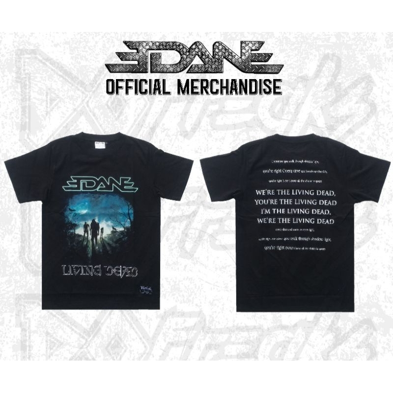 T-Shirt Kaos Edane Living Dead Original Official