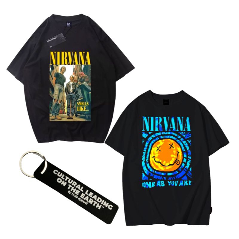 Kaos Band Pria Dan Wanita Sablon Plastisol Terbaru Kaos Musik Hnm