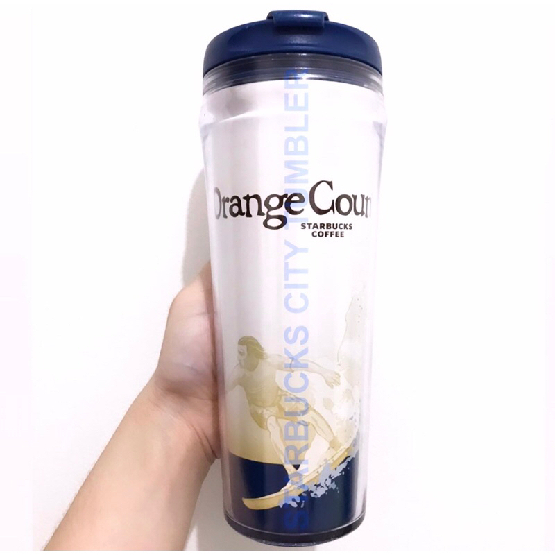 Jual Starbucks City Tumbler Global Icon Orange County Shopee Indonesia