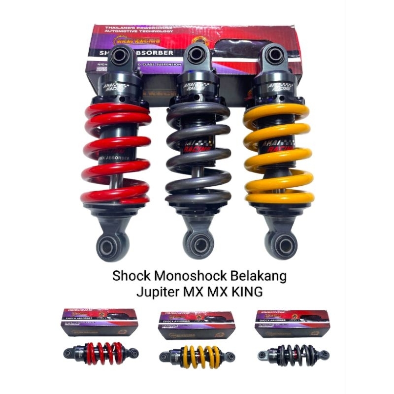 Shock/Monoshock Belakang Jupiter MX NEW/MX OLD MX KING Pnp AKAI RACING ORIGINAL MONOSHOCK BELAKANG MX OLD NEW MX KING PNP AKAI RACING ORIGINAL