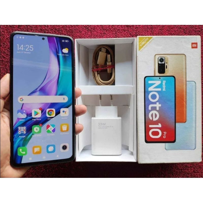 REDMI NOTE 10 PRO SECOND MURAH (8/128)