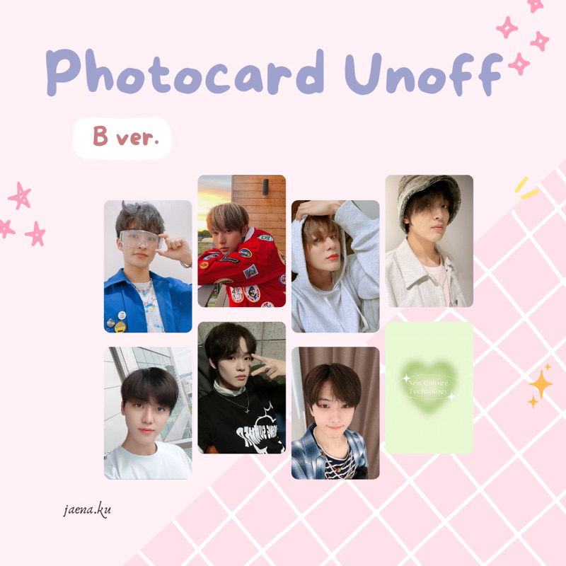 [NCT DREAM] PHOTOCARD SELCA #5 NCT DREAM UNOFFICIAL