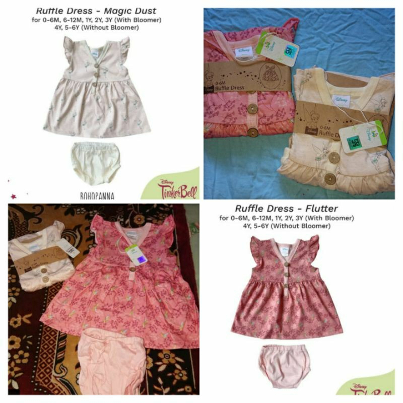 Bohopanna Ruffle Dress Disney