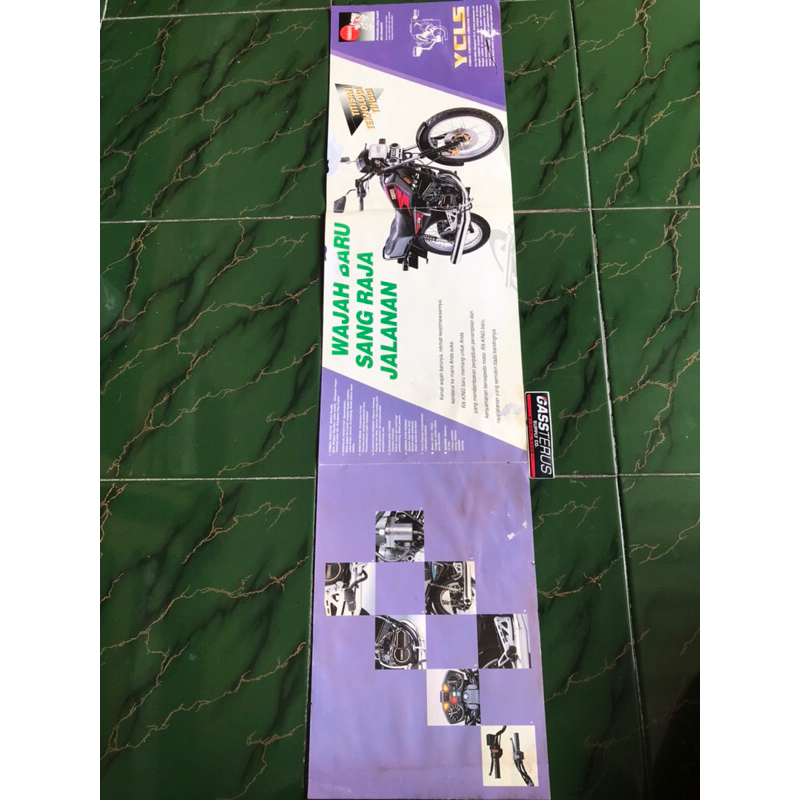 brosur yamaha rx king rxk tua original