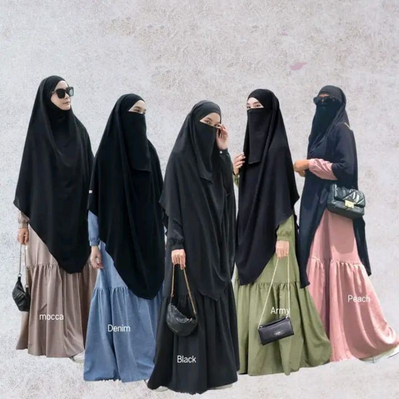 GAMIS POLOS/BUSUI BAHAN KATUN MADINAH