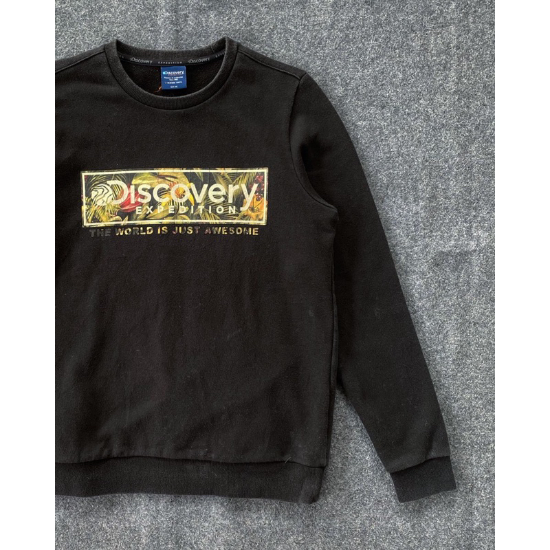 CREWNECK DISCOVERY SECOND BRANDED ORIGINAL