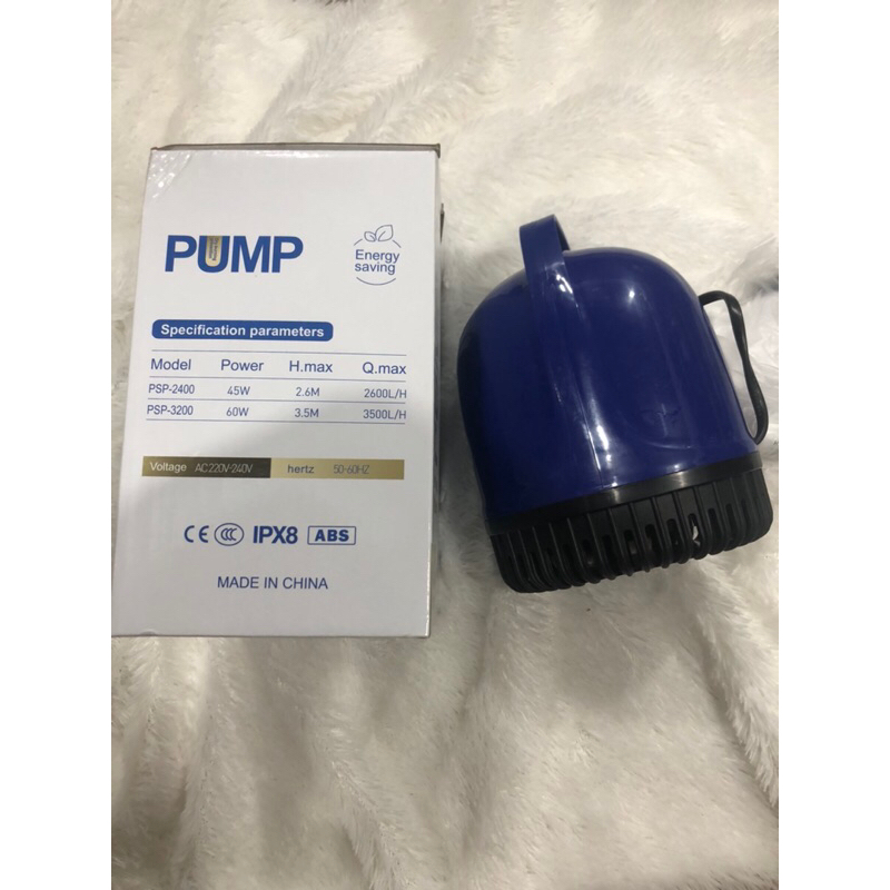 Pompa Celup Aquarium Kolam Ikan Hidroponik MARVIN PSP 2400