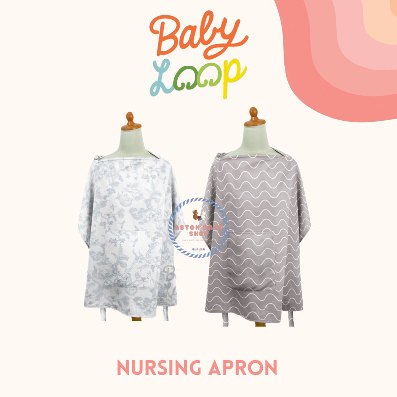 Babyloop Nursing Apron Nursing Cover Apron Menyusui Baby Loop