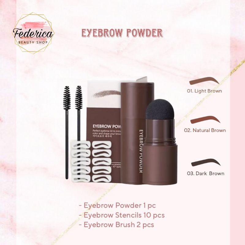 ibcccbnd/zozu Eyebrow Powder Stamp