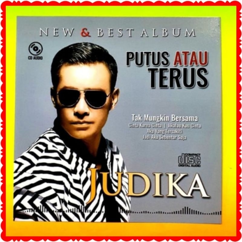 KASET CD MUSIK LAGU JUDIKA TERBARU - COMPACT DISC AUDIO BISA BUAT DI MOBIL - BEST LAGU BARU JUDIKA