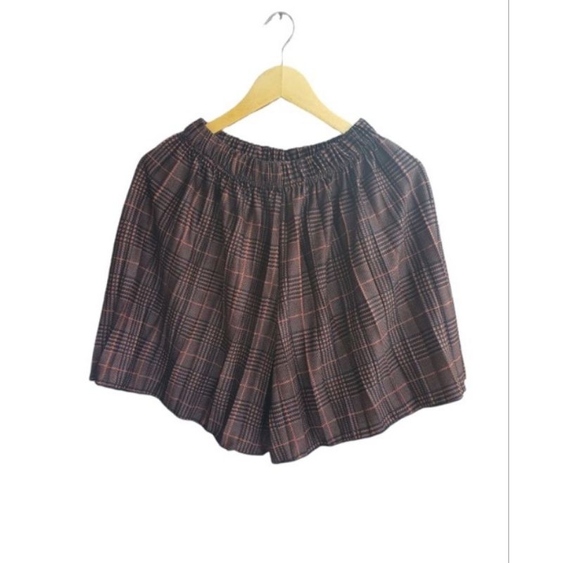 hotpants Plisket Hyget Motif Kotak Jumbo 30-100kg