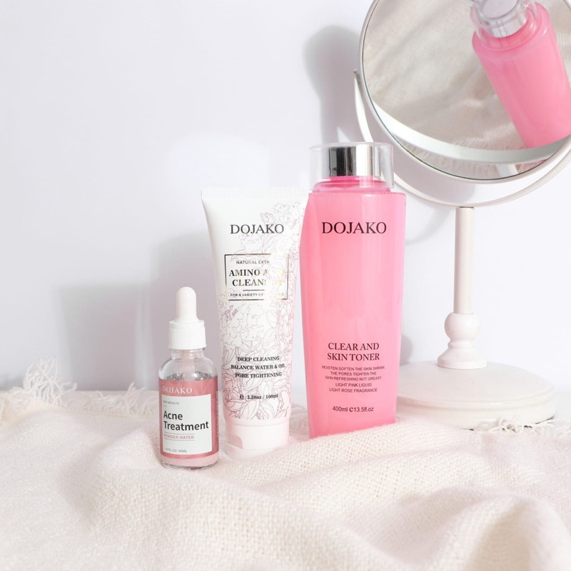 PAKET JERAWAT BANYAK DOJAKO SKINCARE READY IMPORT