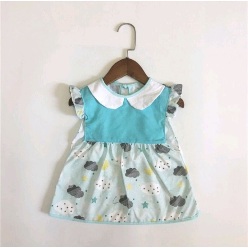 (Preloved) Bib bentuk baju / Celemek bayi / Slabber / bib