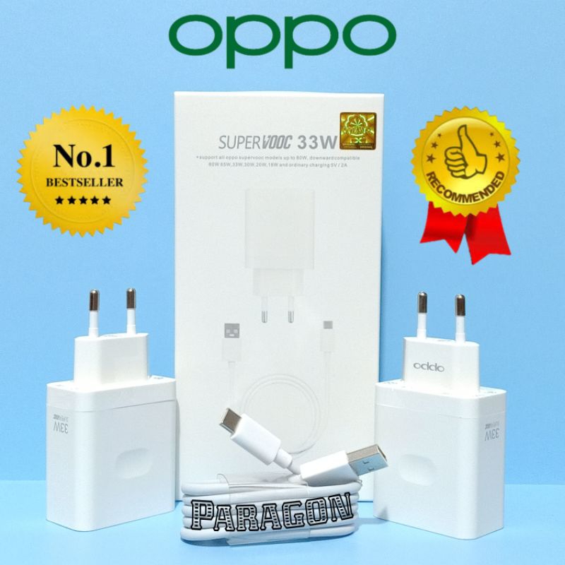 Charger Casan Cas OPPO A91 30W Original SUPER VOOC TYPE C Fast Charging