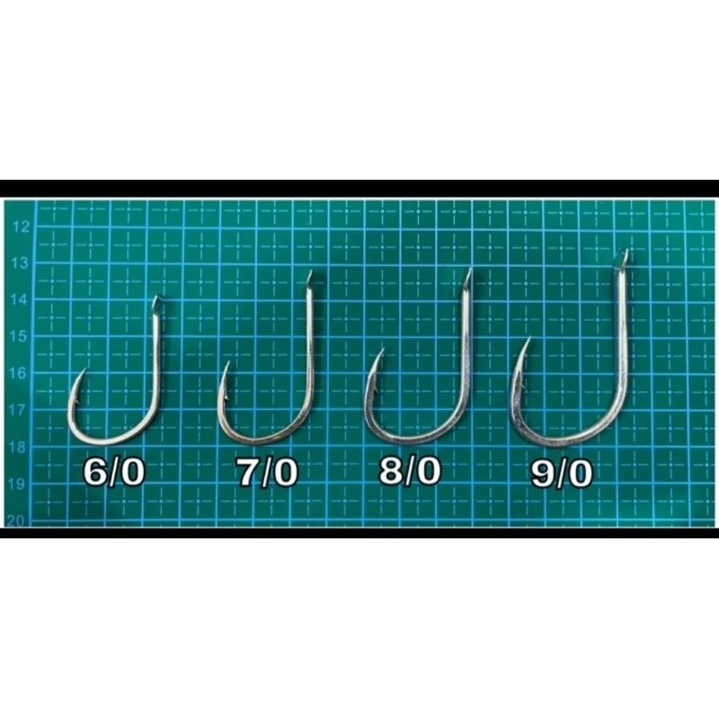 SLOW JIGGING POWER HOOK SJ63 FLAT MIRIP SUTEKI MABOROSHI 50 Pcs