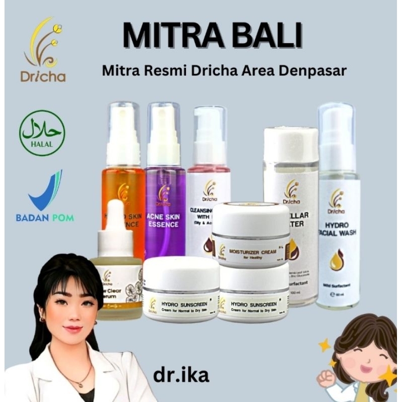 Paketan  Kecantikan Skincare Dricha By Dr. IKA