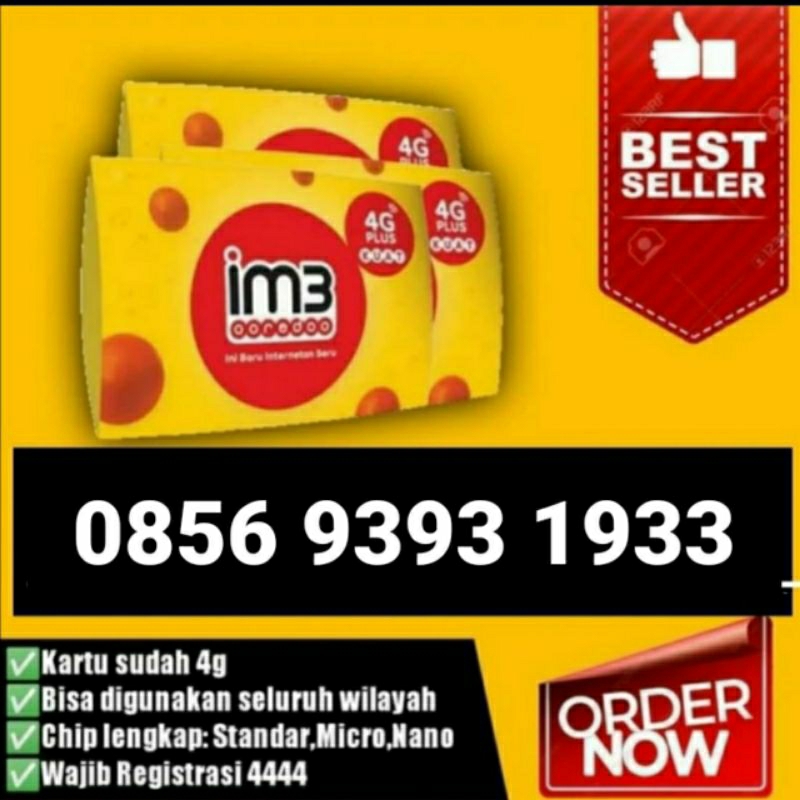 NOMOR CANTIK IM3 INDOSAT TAHUN LAHIR 1933 PERSIB