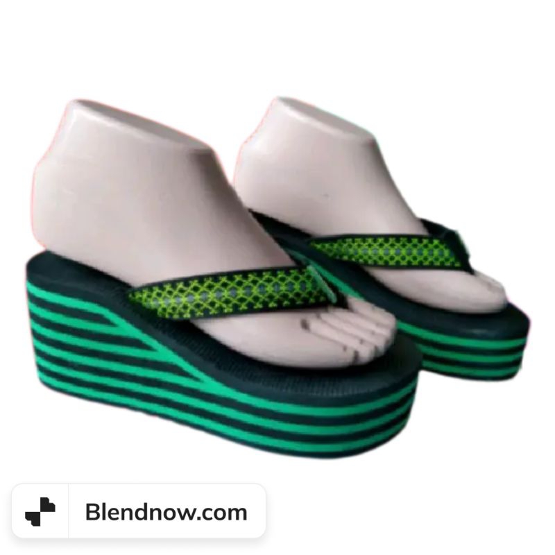 Sandal Madura Cewek Dewasa Tinggi 5cm Size 35-41 Sandal Wedges Madura Sandal Gunung Terkuat