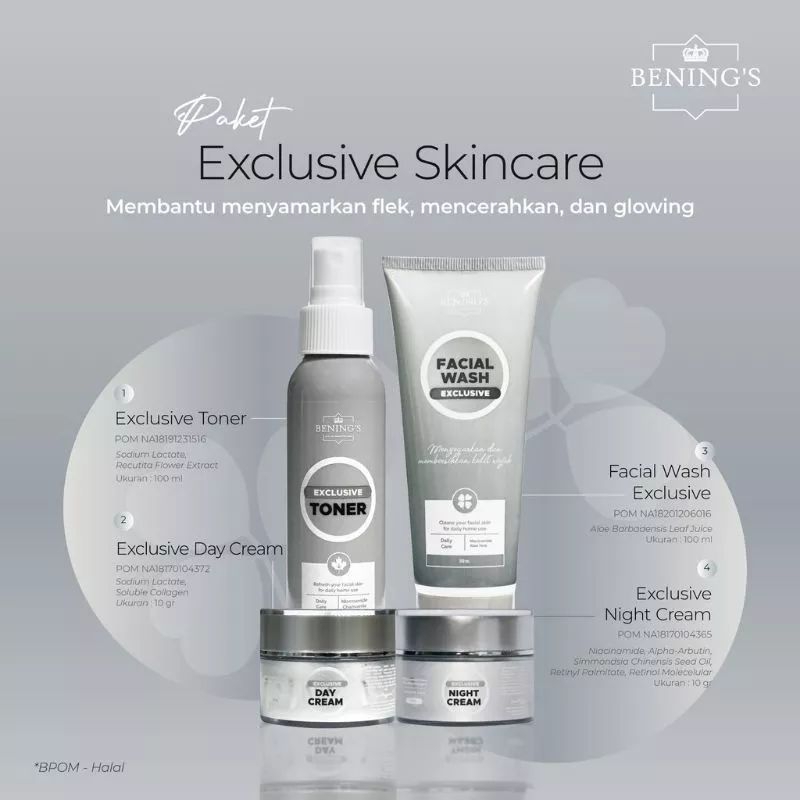 PAKET EXCLUSIVE BENINGS SKINCARE