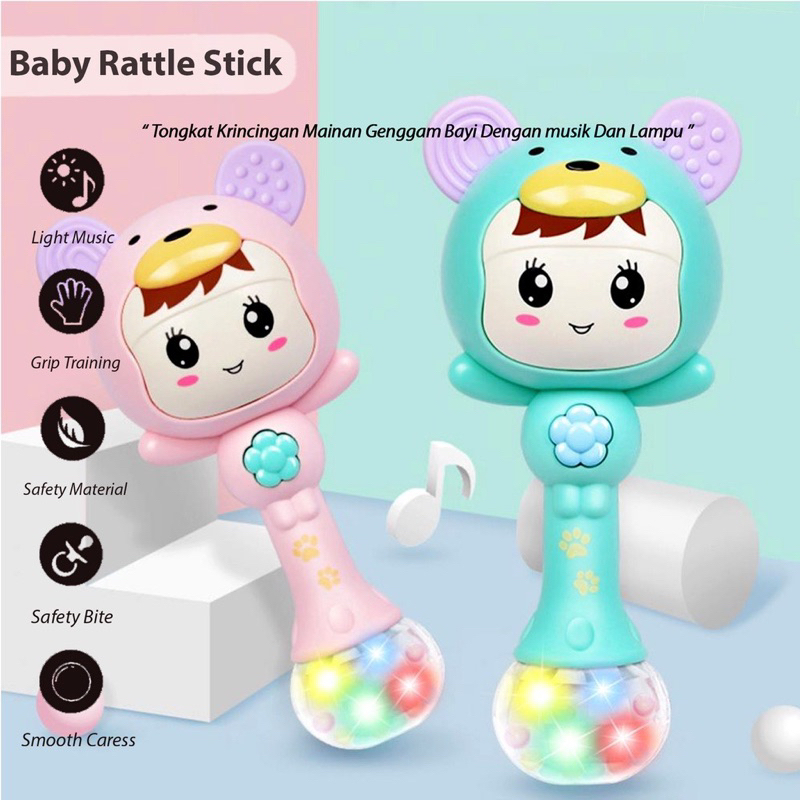 RATTLE STICK TOYS YB 31