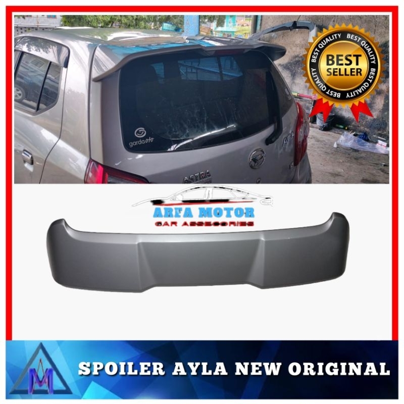 Spoiler Agya Ayla Plastik Original Wing Bagasi Atas Agya Ayla Plastik Original