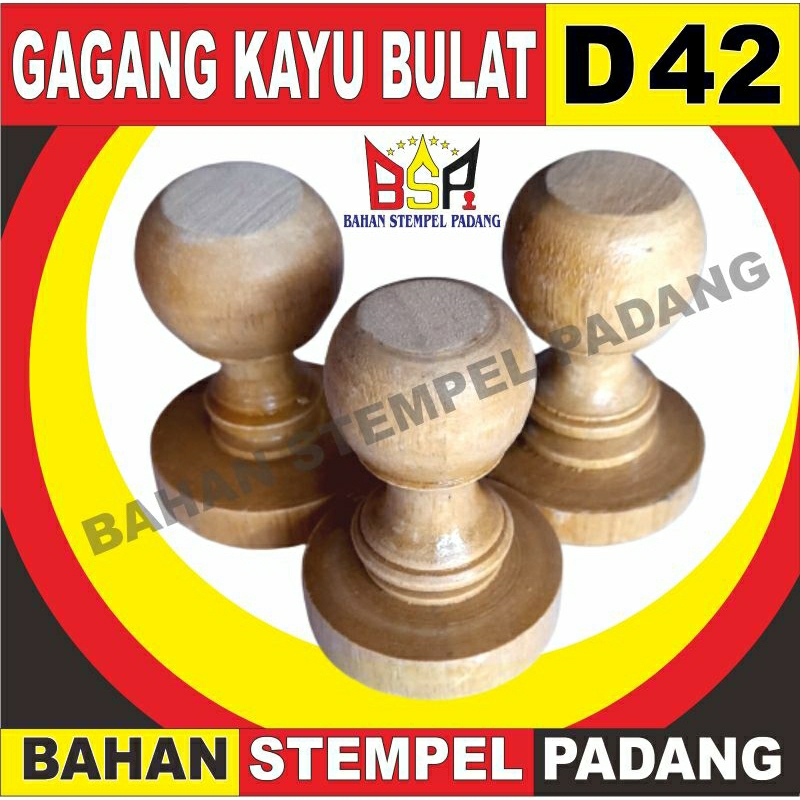 

GAGANG STEMPEL KAYU D 42 PREMIUM