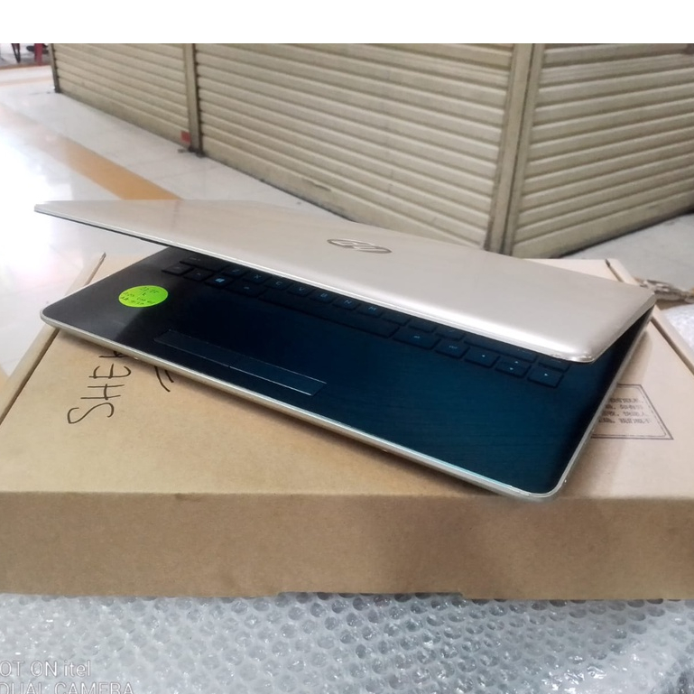 LAPTOP LEPTOP HP-14 MEMORY RAM 4 GB HDD 500 GB WINDOWS10 ZOOM SIAP PAKAI