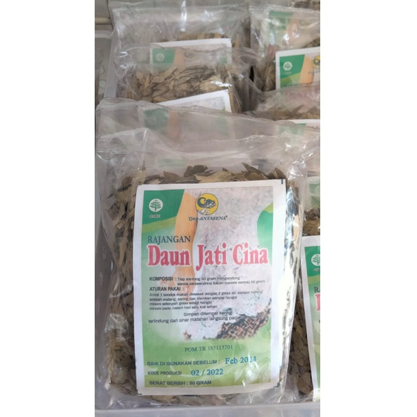 

TEH DAUN JATI CINA 50GR