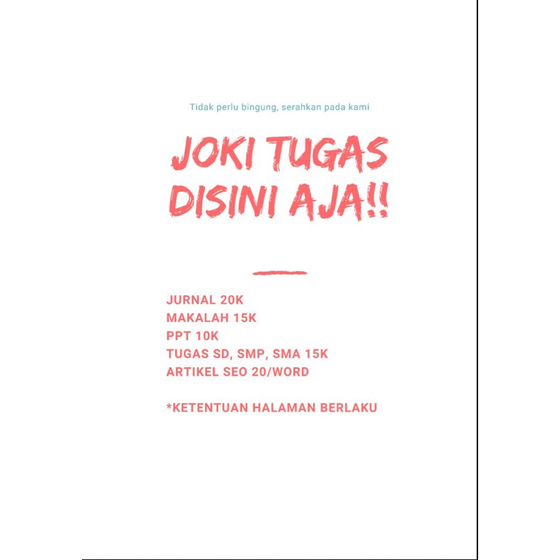 

JASA RAPIHIN MAKALAH, BUAT DAFTAR ISI OTOMATIS DAFTAR TABEL OTOMATIS