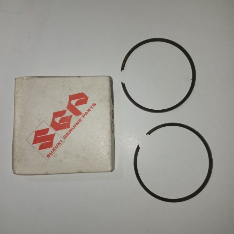 ring piston ring seker seher Suzuki RC80 oversize 1.00 kode part 12140 35410 100 NOS ori SGP