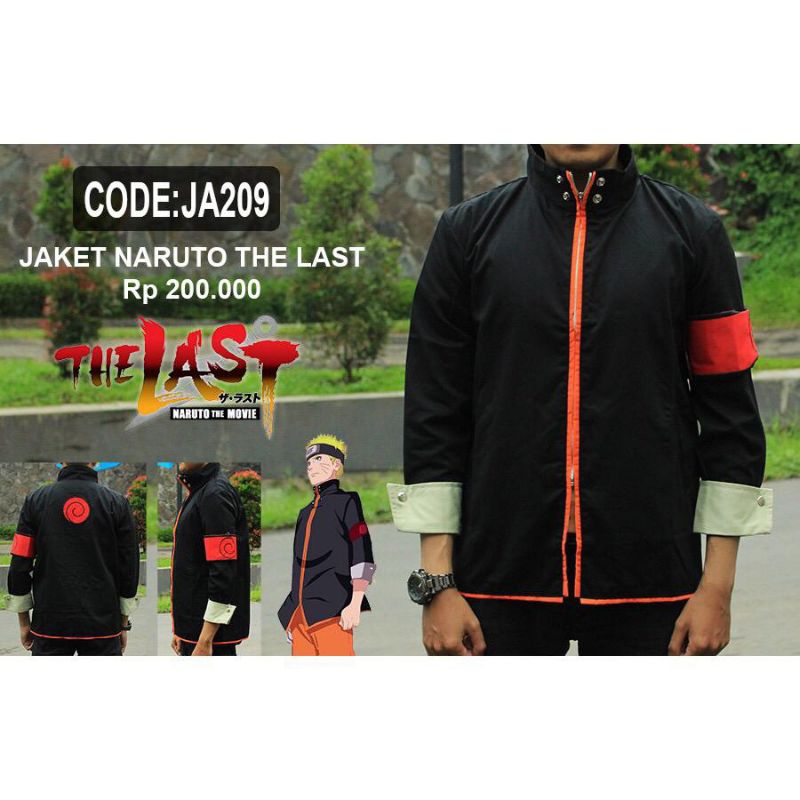 JAKET NARUTO THE LAST, NARUTO HOKAGE