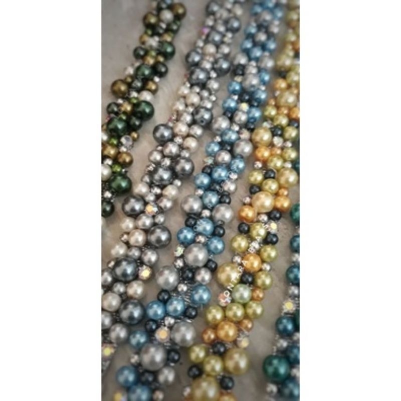 Image of PAYET MUTIARA RANGKAI /PAYET RENDA/RENDA MUTIARA/PAYET MUTIARA/MULTI FUNGSI #2