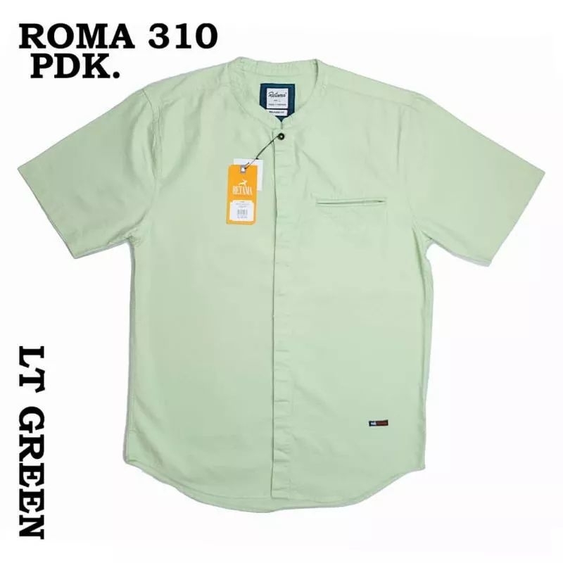 BAJU KEMEJA KOKO KEMKO PRIA LENGAN PENDEK DAN PANJANG SPESIAL SAGE GREEN