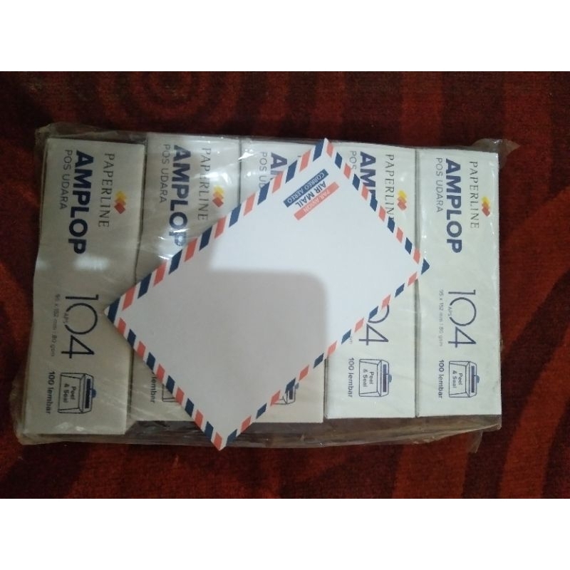 

Paperline Amplop 95x152mm |80 gsm/perekat / 100lembar