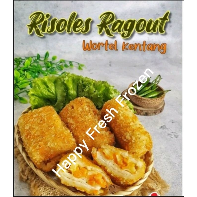 

Risoles Ragout Wortel Kentang Beku Frozen isi 6