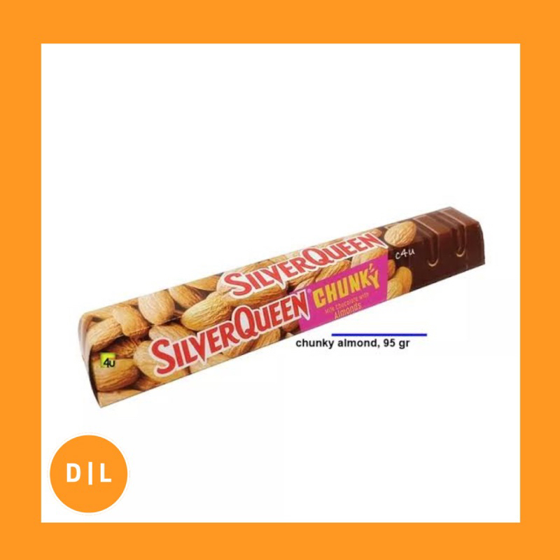 

SILVERQUEEN CHUNKY BAR ALMOND 95gr