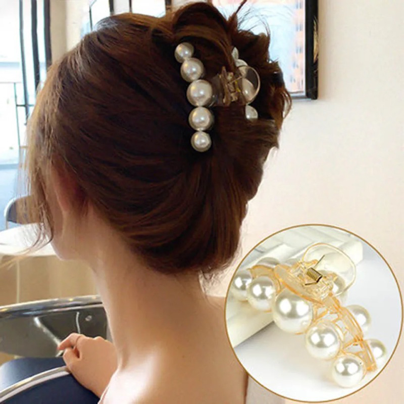 Jepit Rambut Mutiara - Jepit Rambut Import Gaya Korea