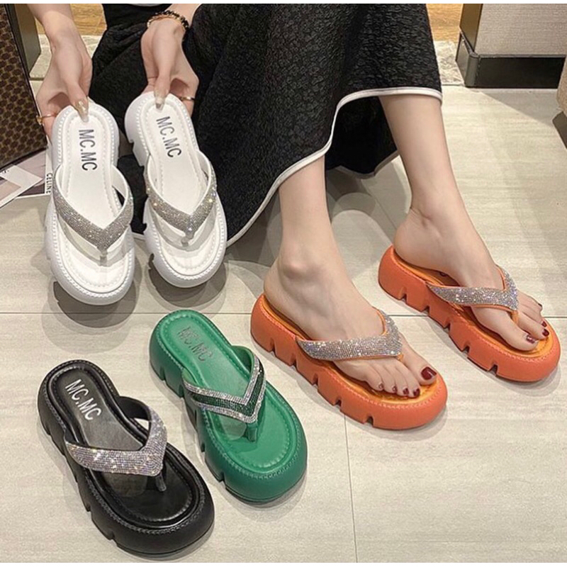 Wedges C2218 wanita import realpict